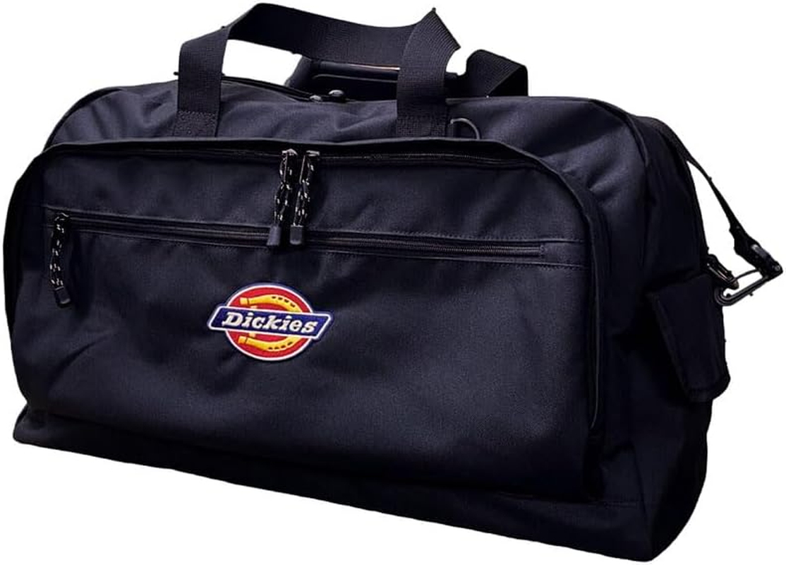 Dickies Boston Bag, Travel Bag, 45 Liter, Large Capacity, Training Bag, Duffle Bag, Sports Bag - Big Logo &times; Black image number 6