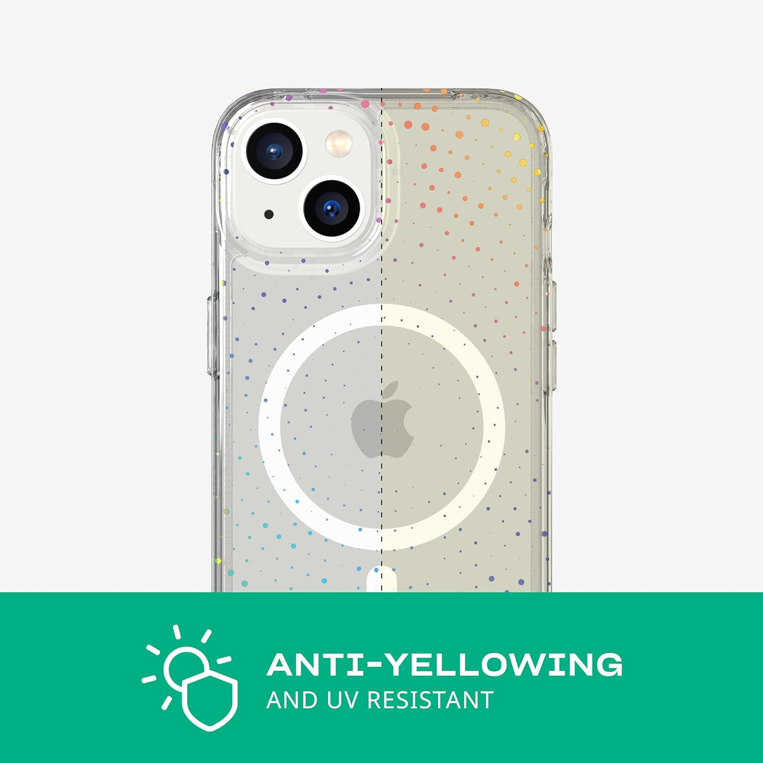 Tech21 Iphone 14 Evo Sparkle Compatible with Magsafe&reg; &ndash; Glittering & Scratch-Resistant Phone Case with 12Ft Multi-Drop Protection image number 2