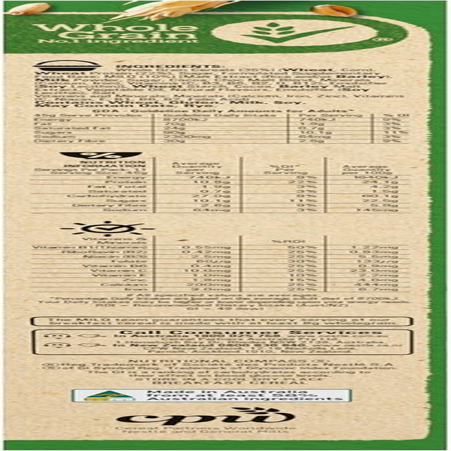 Nestle Milo Protein Cereal, 535 G