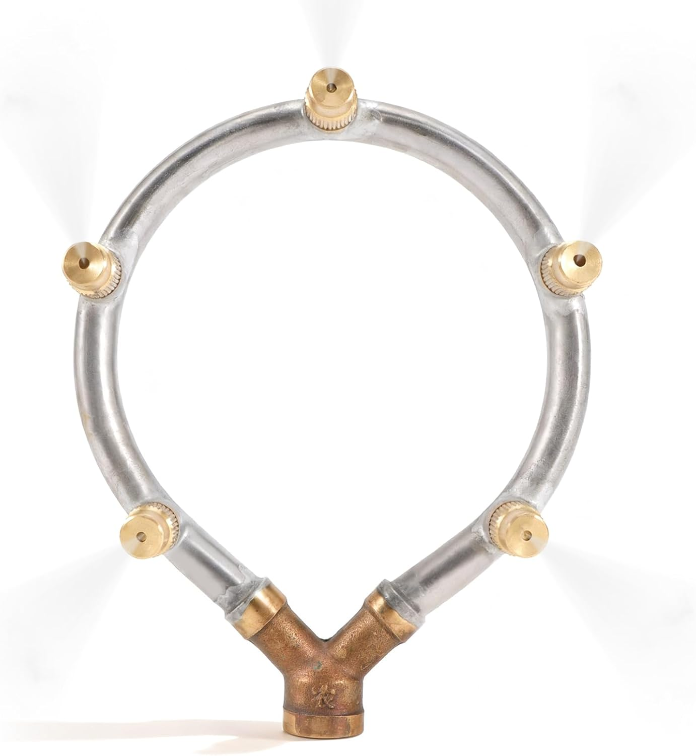 Changor 5 Head Adjustable Misting Nozzle Atomizing Spray Head Stainless Steel Atomizing Spray Head Misting Nozzles for Fine Mist to Water Column with G1/4In Female Thread image number 6