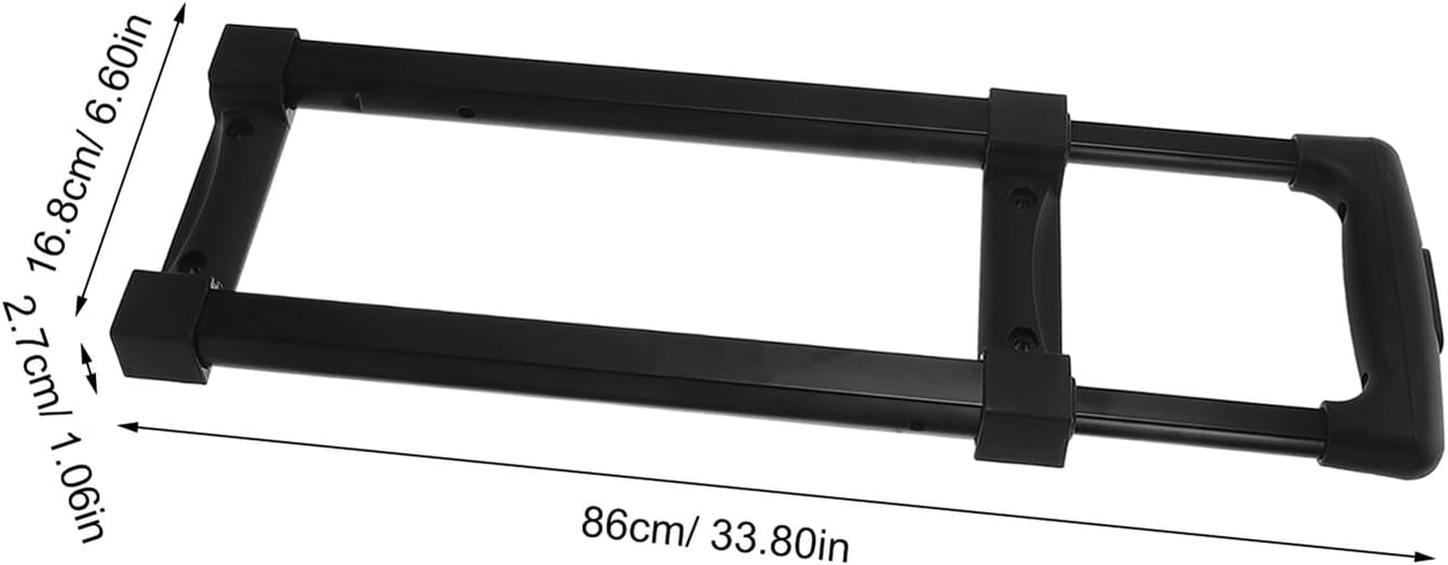 Healeved Telescopic Handle Luggage Replacement Metal Pull Rod Grip Sturdy Extension for Suitcase Trolley Travel Gear Suitcase Repair Accessories image number 5