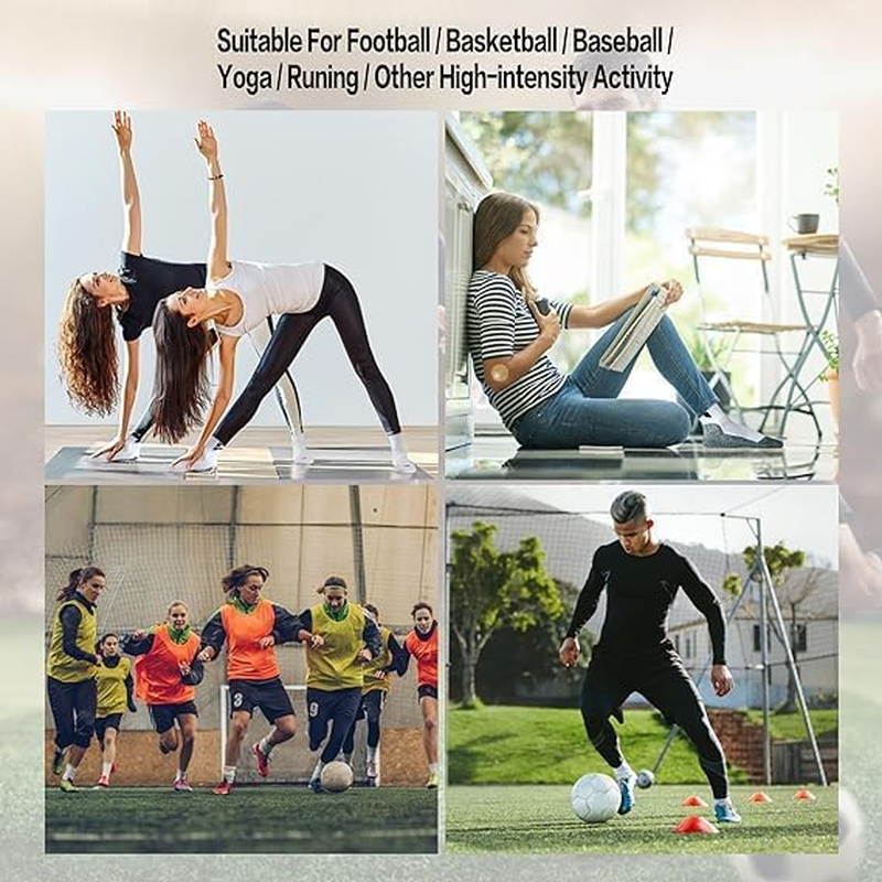 SKYHI Athletic Pure Cotton Cricket Sports Socks Double Cushion Free Size anti Blister Cricket Socks for Mens and Women