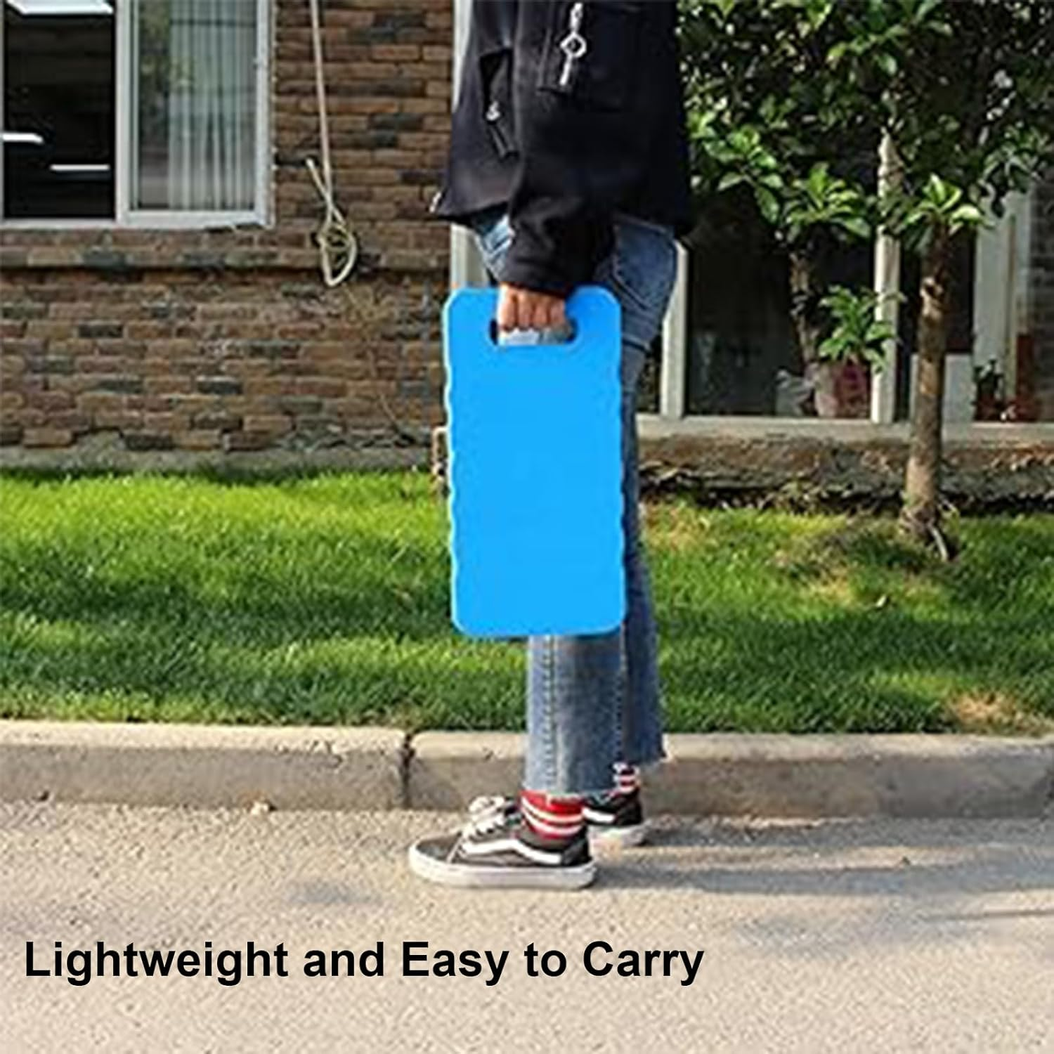Rhoyee Extra-Thick Kneeling Pad &ndash; High-Density Foam Knee Cushion with Handle | Waterproof Garden Kneeler Mat for Gardening, Baby Bath, Yoga, Exercise, Prayer & Outdoor Activities (39X17X1.6Cm) image number 5