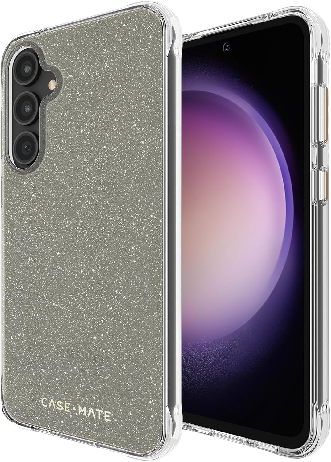 Case-Mate Soap Bubble Samsung Galaxy S23 FE 5G Case [6.4"] [12Ft Drop Protection] [Wireless Charging] Phone Case for Samsung Galaxy S23 FE 5G - Iridescent Swirl Effect, Anti-Scratch, Slim - Iridescent