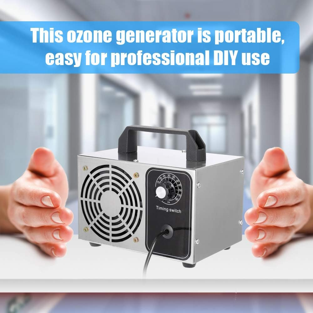 Mingzhe 220V Portable Ozone 32G/H Generator Machine Air Filter Purifier for Home Car Formaldehyde image number 2