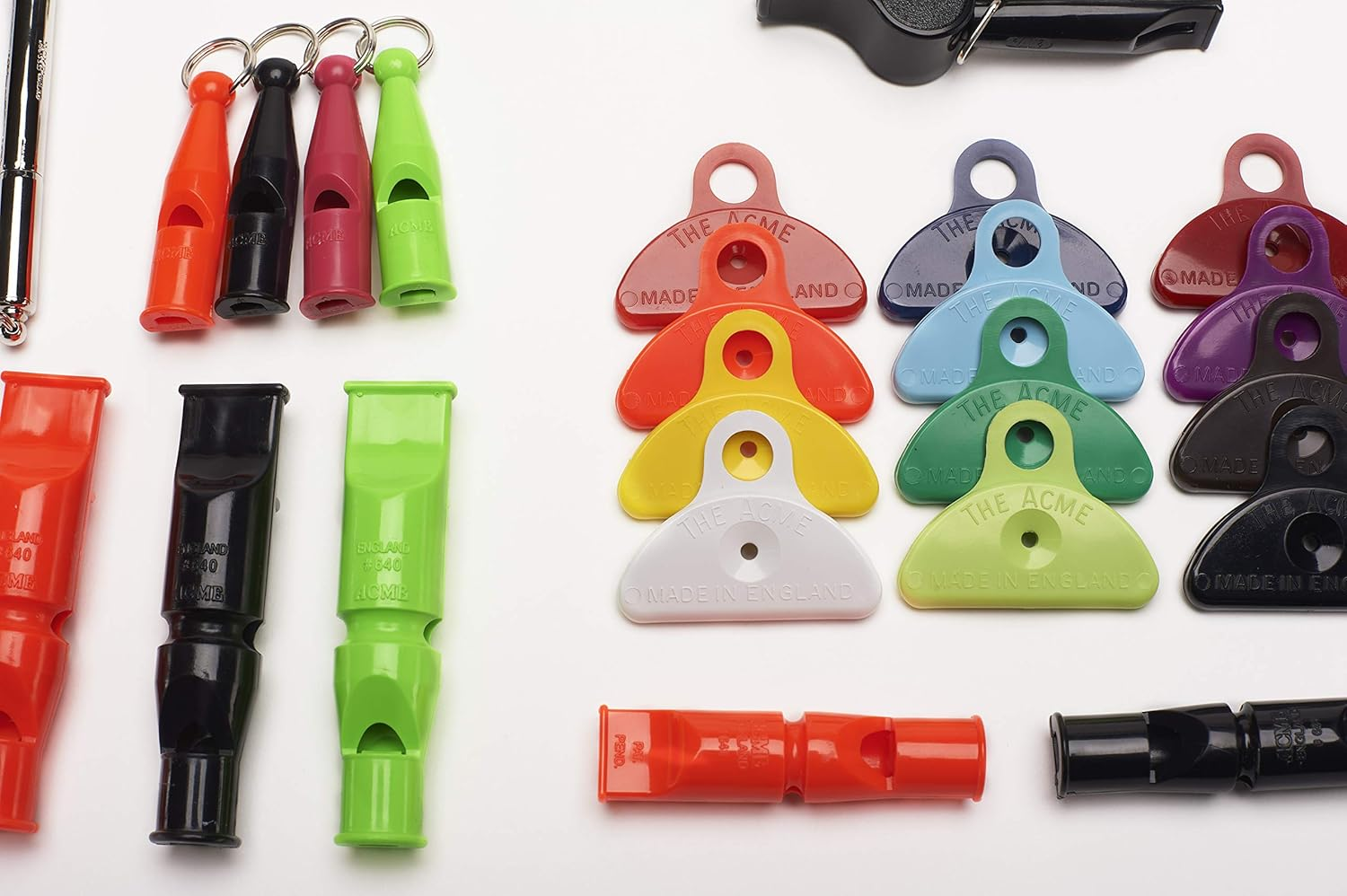 Acme 576 Black Shepherds Mouth Plastic Whistle Black image number 4