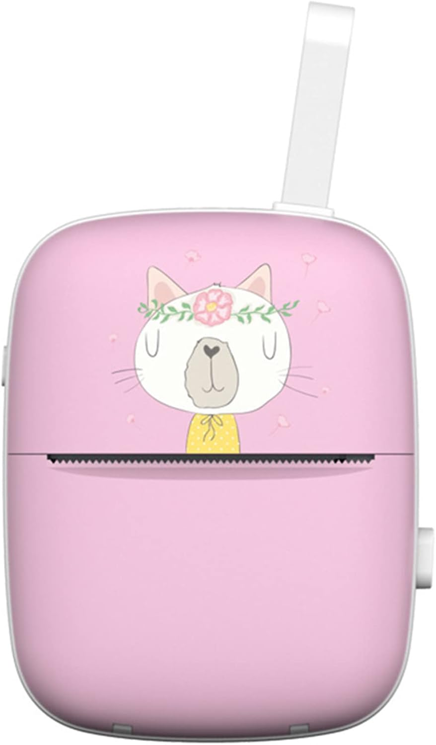 Mini Thermal Printer, Portable Wireless Smart Printer Bluetooth-Compactible Durable Wireless Label Memo Receipt Paper Printer Office Supply for Home/703 (Size : Pink) image number 1