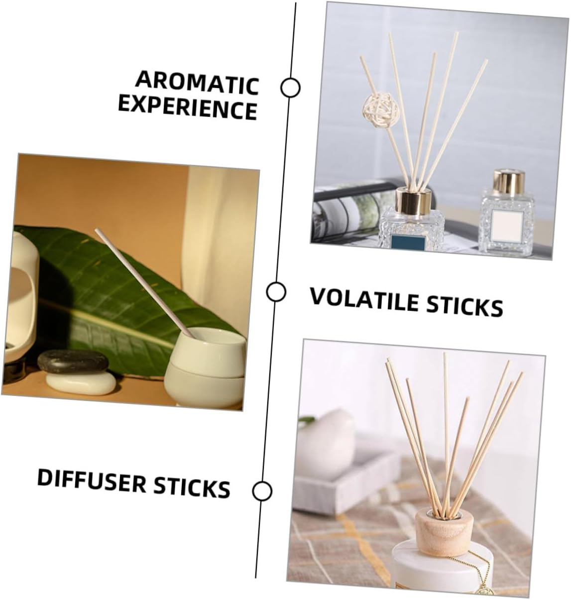 200Pcs Aromatherapy Stick Volatile Sticks Plant Vine Fragrance Diffuser Rods image number 5