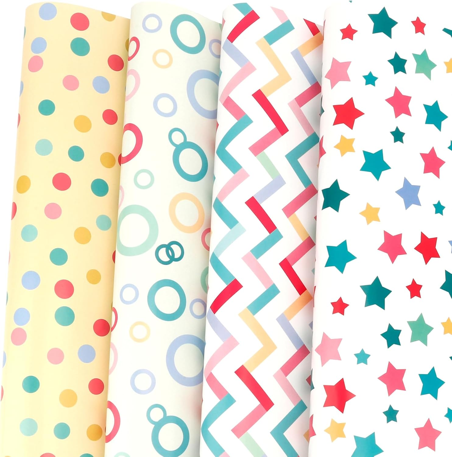 Rugwioyu Red Sports Wrapping Paper, 12 Sheets, 20 X 27 Inches, Birthday, Graduation, Christmas