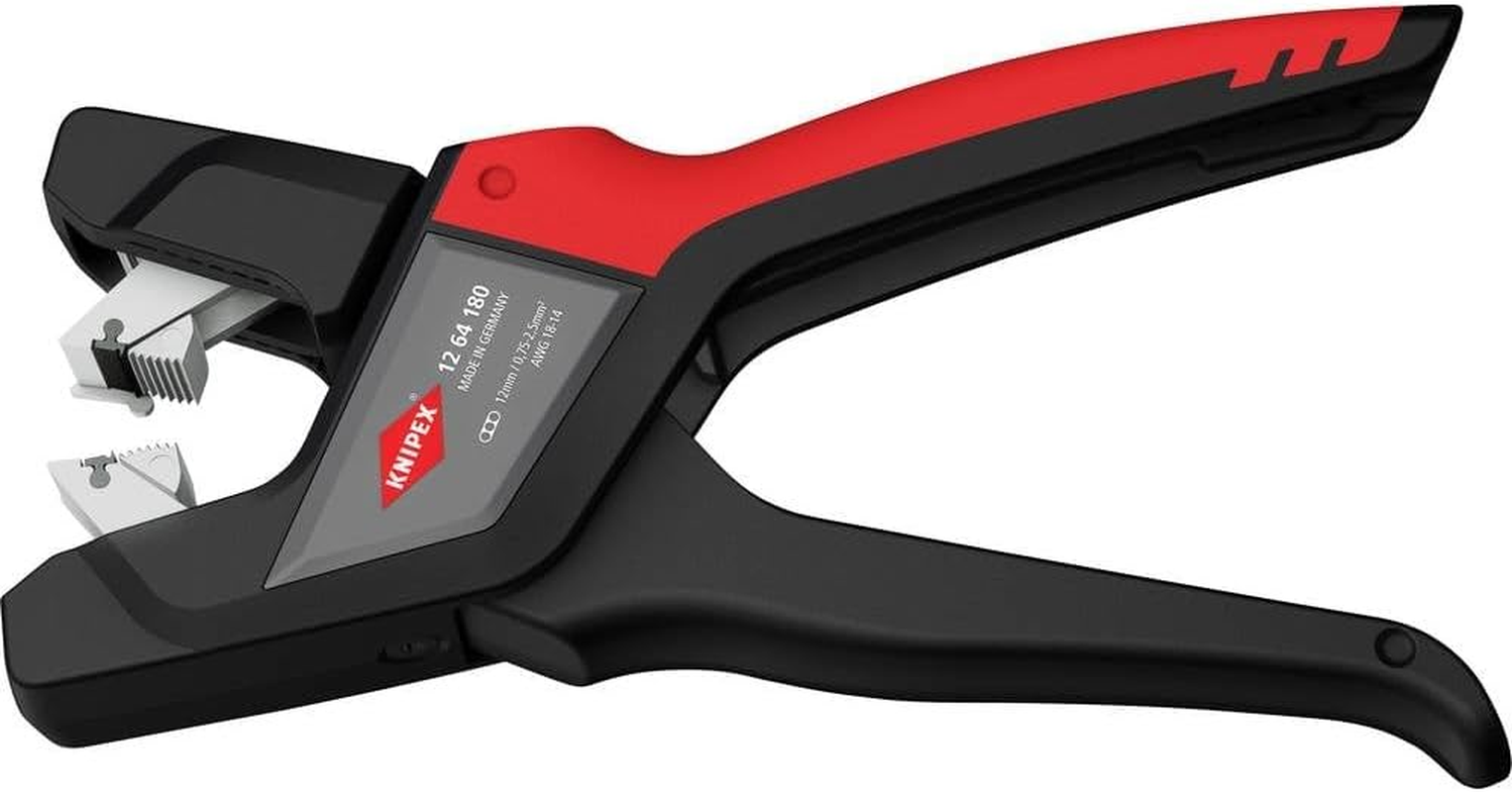 Knipex 12 64 180 Automatic Insulation Stripper for Flat Cable, 180 Mm
