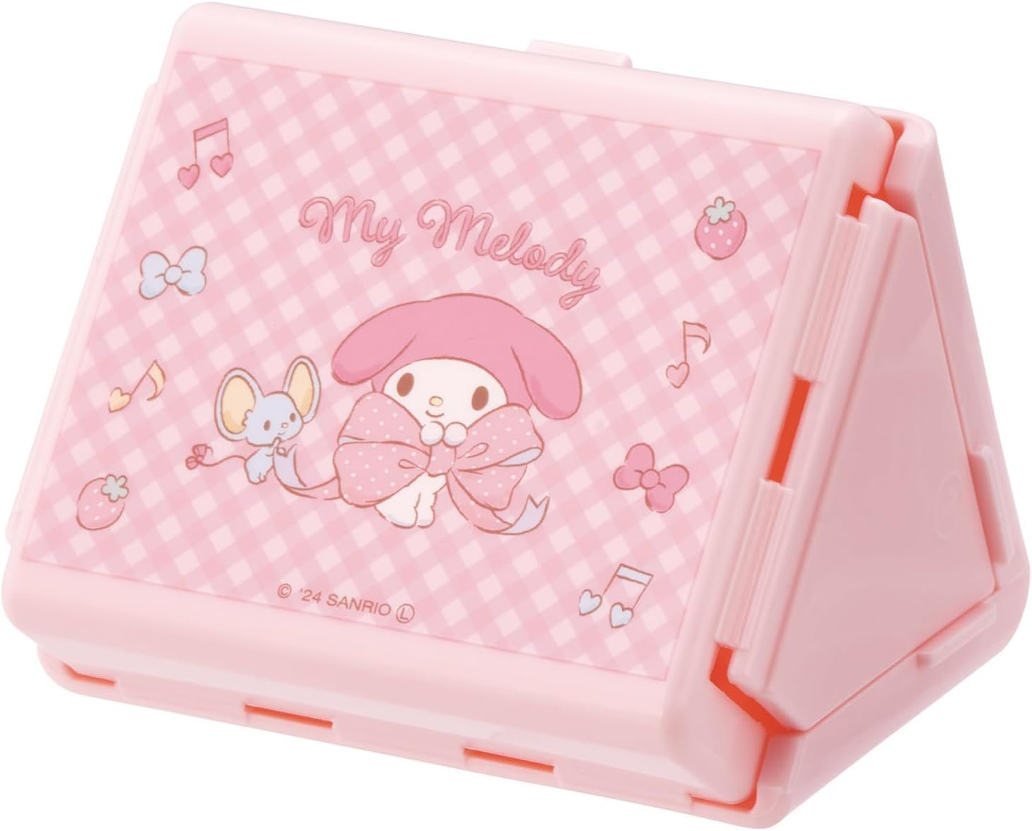 Skater RBF3ANAG Children'S Lunch Box, 16.9 Fl Oz (450 Ml), Fluffy Dome, Antibacterial, Kids Lunch, Made in Japan, Sanrio My Melody, Big Ribbon, Girls