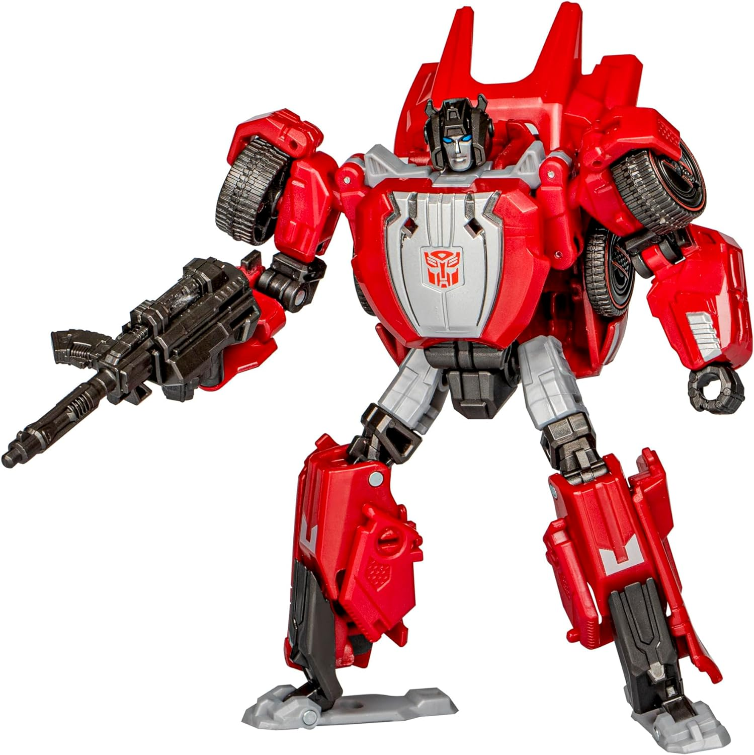 Transformers Toys Studio Series Deluxe Transformers: War for Cybertron 07 Gamer Edition Sideswipe, 4.5-Inch Converting Action Figure, 8+ image number 4