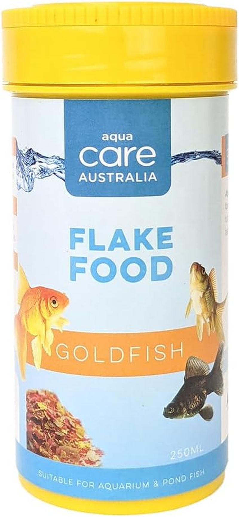 Aqua Care Aquarium Flake Food for Goldfish, 280Ml - High Nutritional Value,Promotes Growth,Easy to Digest, Promotes Good Health, image number 1