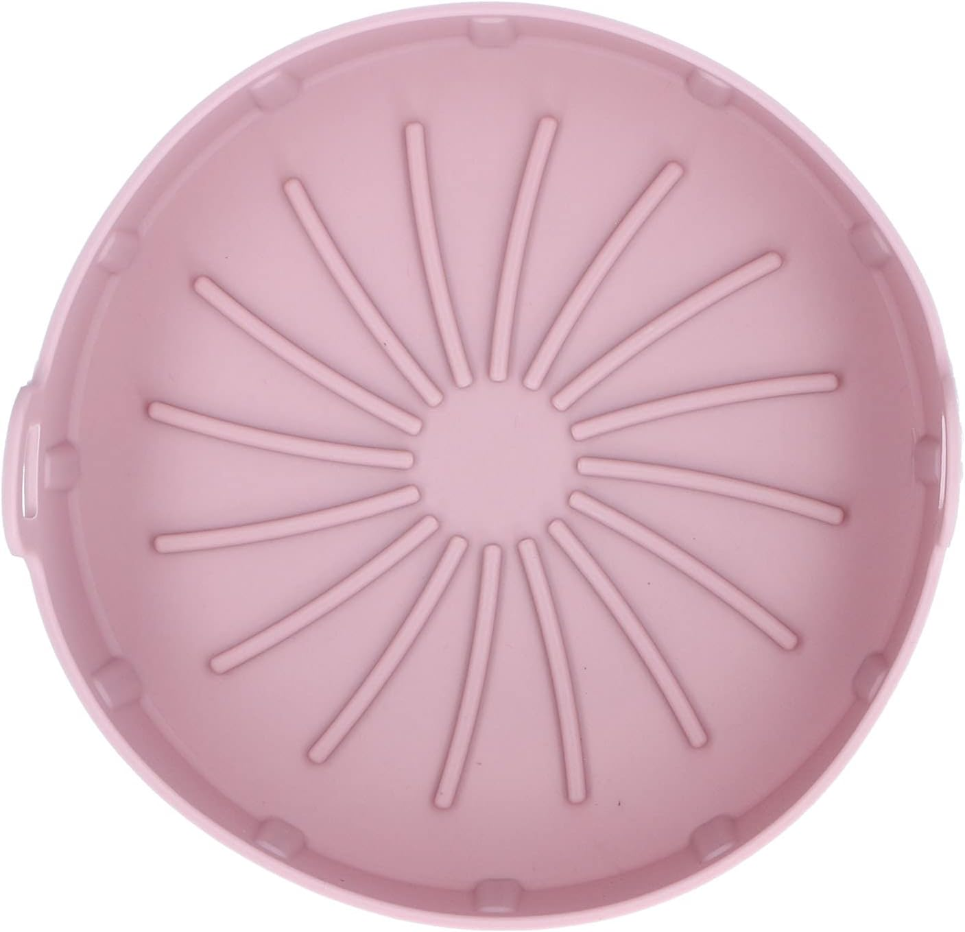 Omabeta Silicone Fryer Basket Tray with Efficient Air Circulation for Convenient Cooking, Reusable Silicone Pot,16 * 16 * 7.5Cm 6.3 * 6.3 * 3In,Pink image number 5