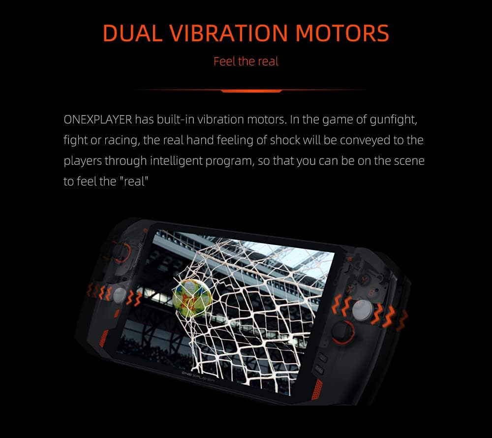 QUJUSO Onexplayer 8.4" Handheld Game Console Portable PC Mini Laptop UMPC Win 10 11Th Core Tiger Lake I7-1165G7 16GB LPDDR4 RAM/1TB Nvme M.2 SSD image number 2