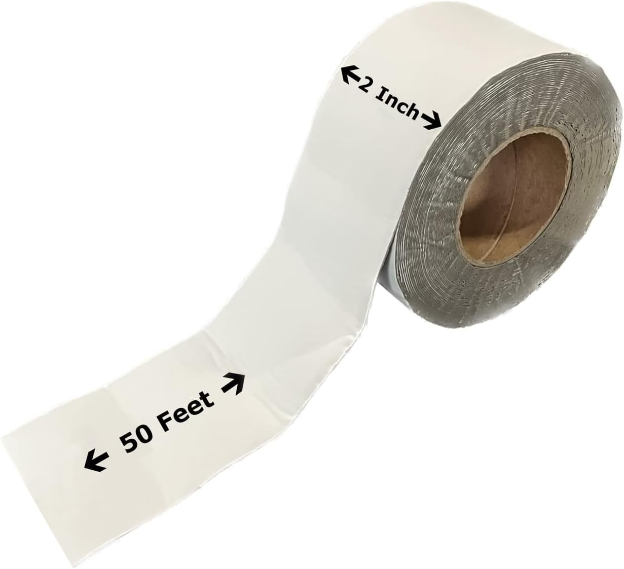 Fastseal RV Roof Tape, 2" X 50' White, Uv-Resistant - Eternabond Equivalent image number 1