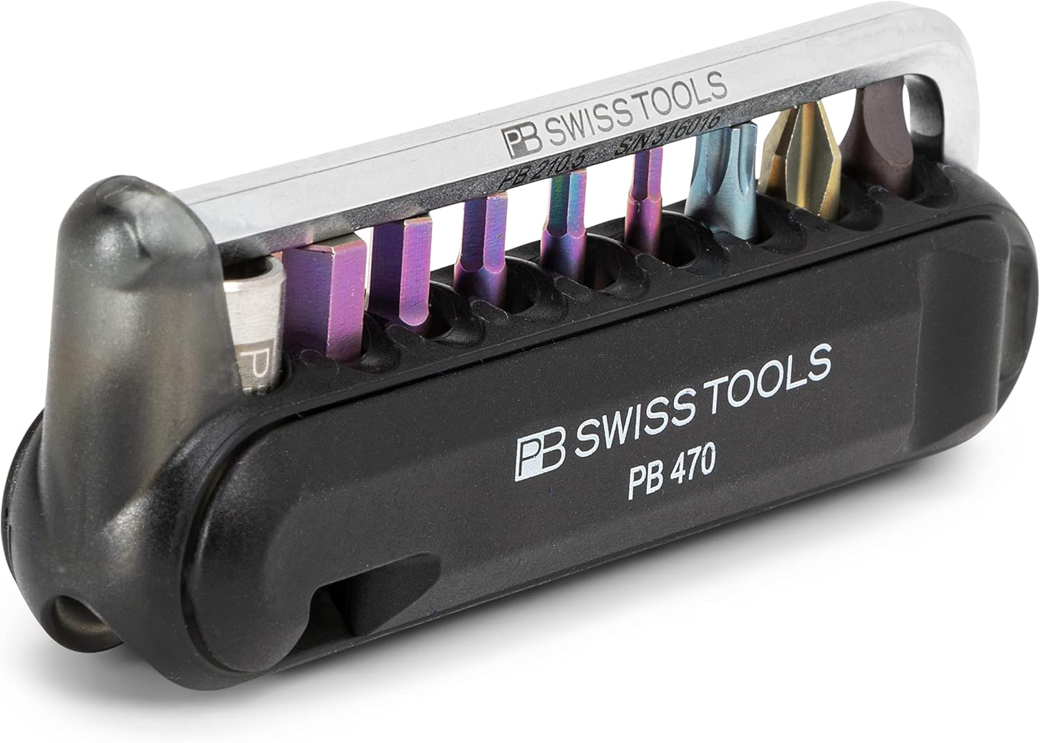 PB Swiss 9 Screwdriving Tool and Two Tire Levers in Skin Pack, Black image number 6