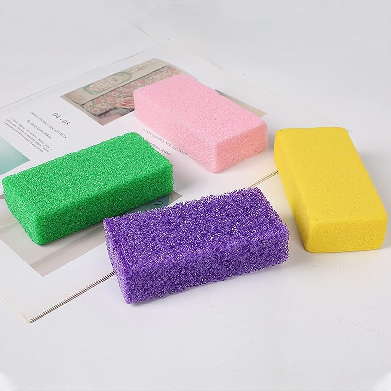 Shopping Spree Foot Pumice Stone, Dead Skin Remover Pumice Stone for Hard Skin for Dead Skin (Pink, 10 * 5 * 2.3Cm) image number 1