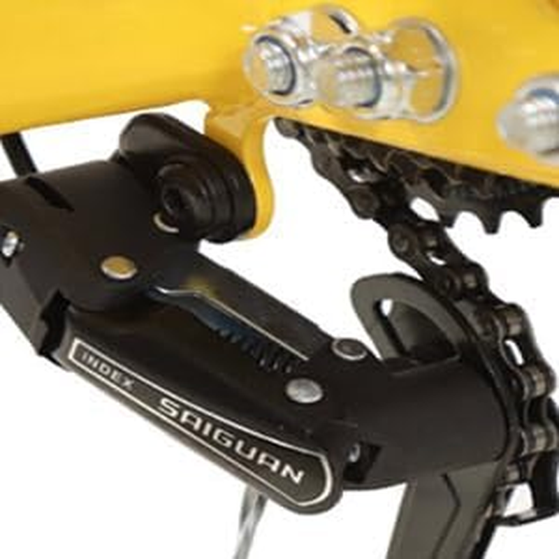 ALSTON 26Inch Adults Tricycle Three Wheels Bicycle Trike with Large Basket, 7 Speed Adjustable Outdoor Trike 3 Wheels Bike for Shopping Beach City Ride (Yellow) image number 6