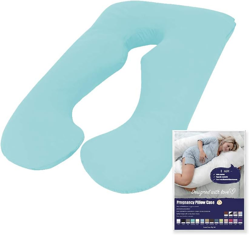 Australian Made Pregnancy/Maternity/Nursing Pillow Body Feeding Support Pillowcase (Aquamarine Pillowcase ONLY)