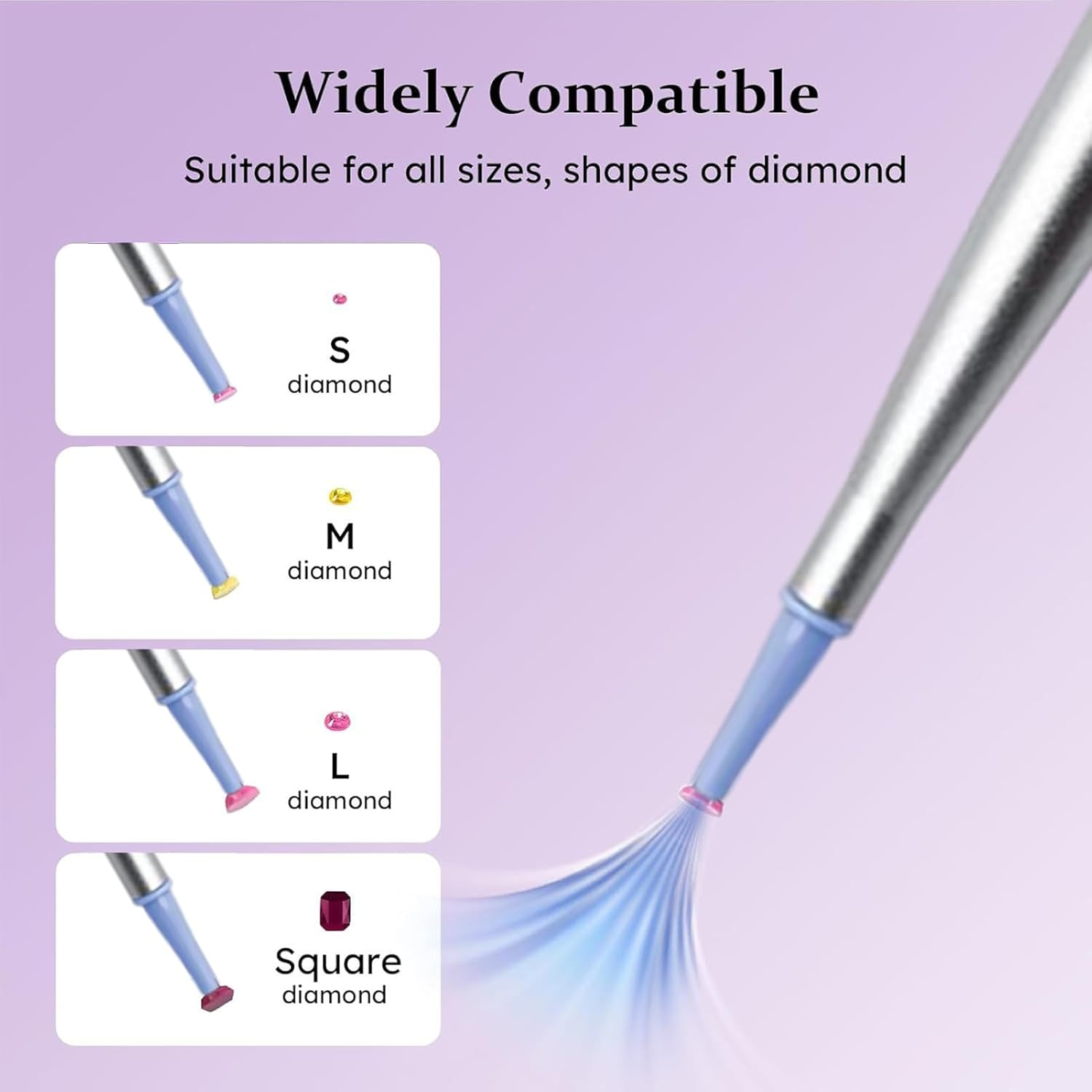 GEUGECY Nail Dotting Tool - Electric USB Vacuum Dotting Tools | Craft Accessories for Beginners Adults Children Crafts Creations image number 1