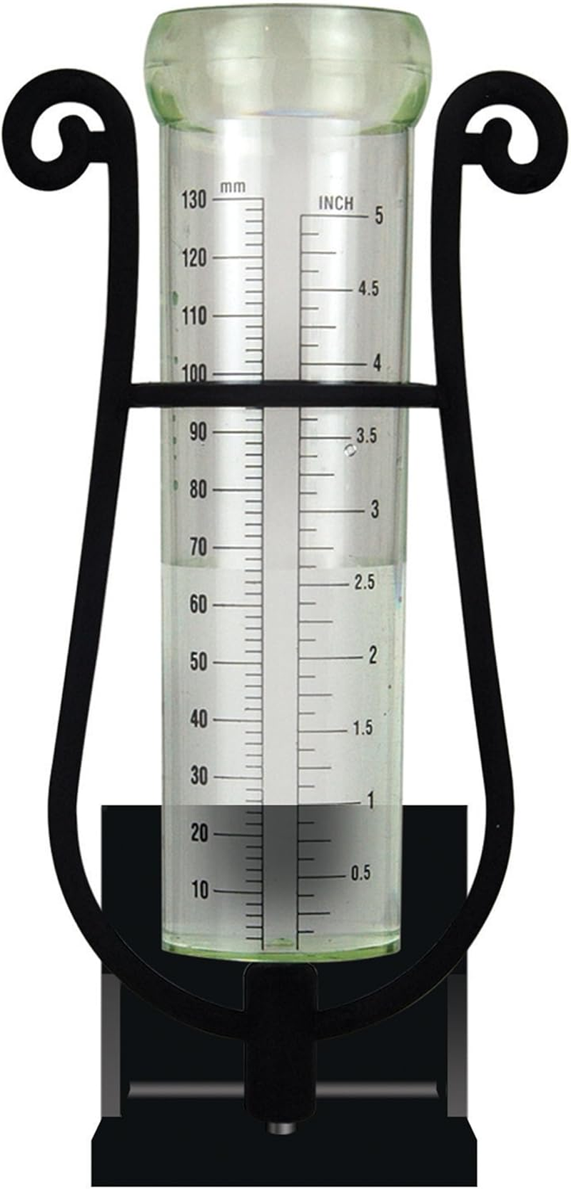 Luster Leaf 1646 Rapitest Spiral Metal Rain Gauge with Stake, Metal Spiral Rain Gauge W/Stake image number 2
