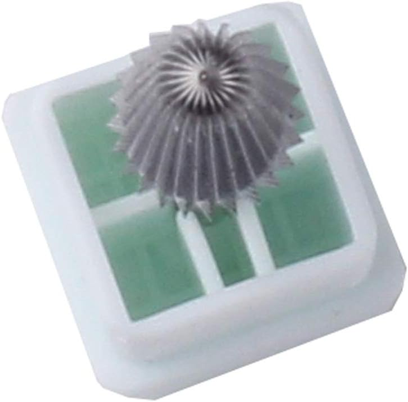 MZCMSL Tornado Carbide Nail Drill Bit - Fast Remove Acrylic or Hard Gel,Professional 3/32 Shank Efile Bit for Nail Drill(Silver,Medium) image number 2