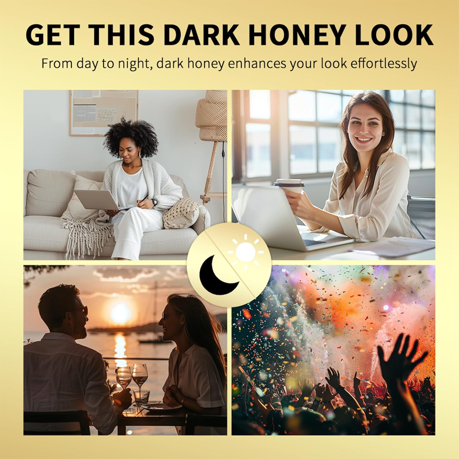 Black Honey Lipstick, Honey Lipstick for Women, Natural Glossy Lips Balm, Sheer Lips, Nourishing and Hydrating Lip Gloss image number 4