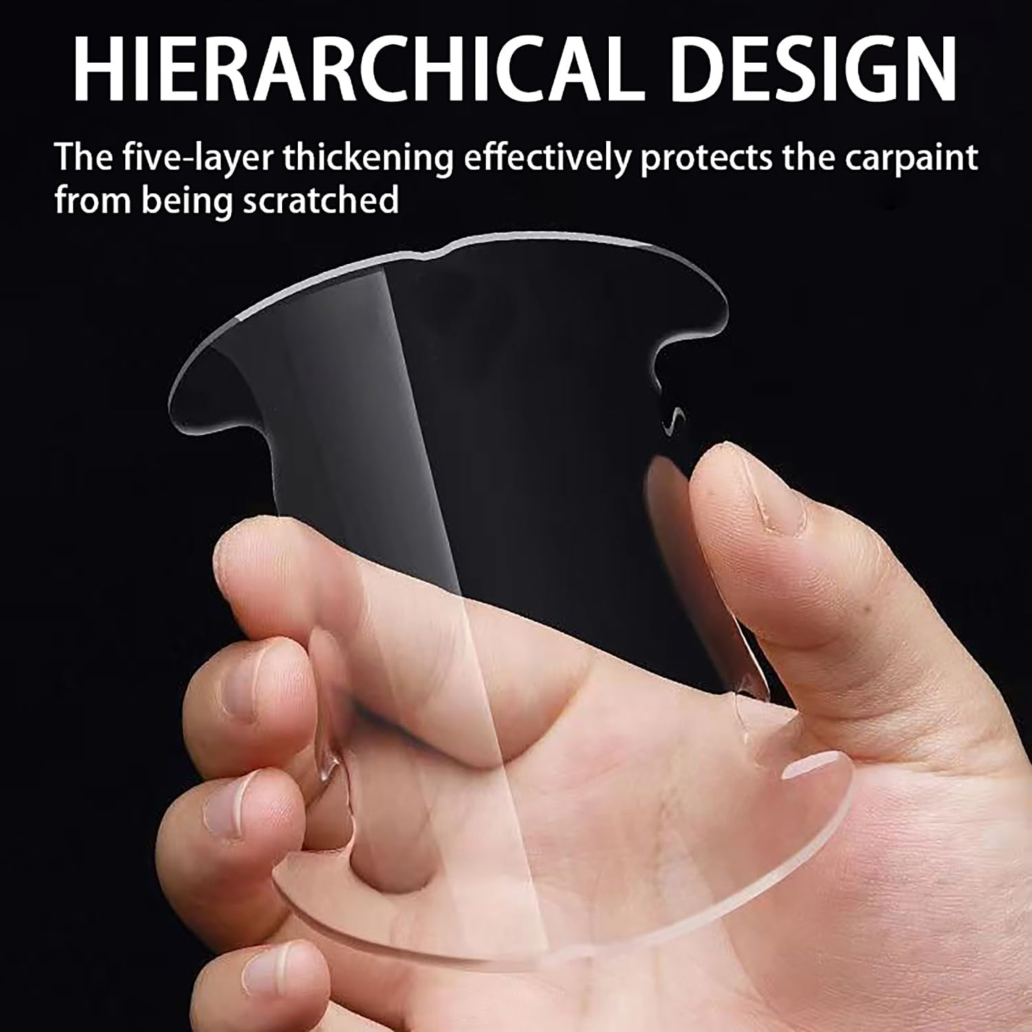 14Pcs Invisible Car Door Protector, Scratch-Resistant Transparent Waterproof Car Door Handle Protector, Protecting Paint from Daily Wear and Tear, Suitable for Most Cars image number 1