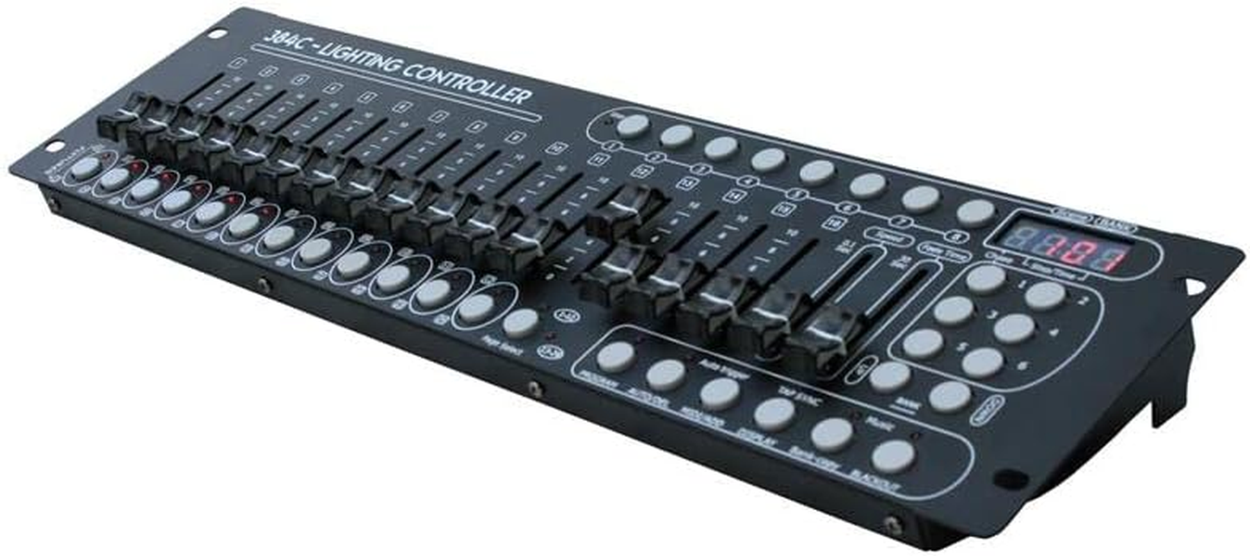 E-Lektron C-384C DMX Controller Lighting Control Desk 24X16 Total 384 Channels image number 4