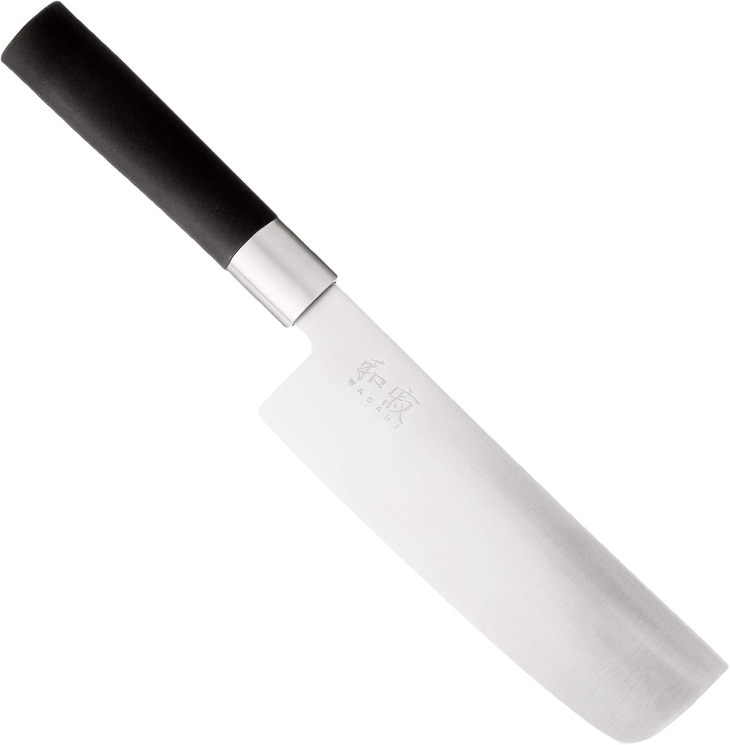 Kai PRO Wasabi Nakiri Knife 6.5", Ideal Chopping Knife for Vegetables, Great All-Purpose Chef Knife, Professional Nakiri Knife, Hand-Sharpened Japanese Kitchen Knife image number 2