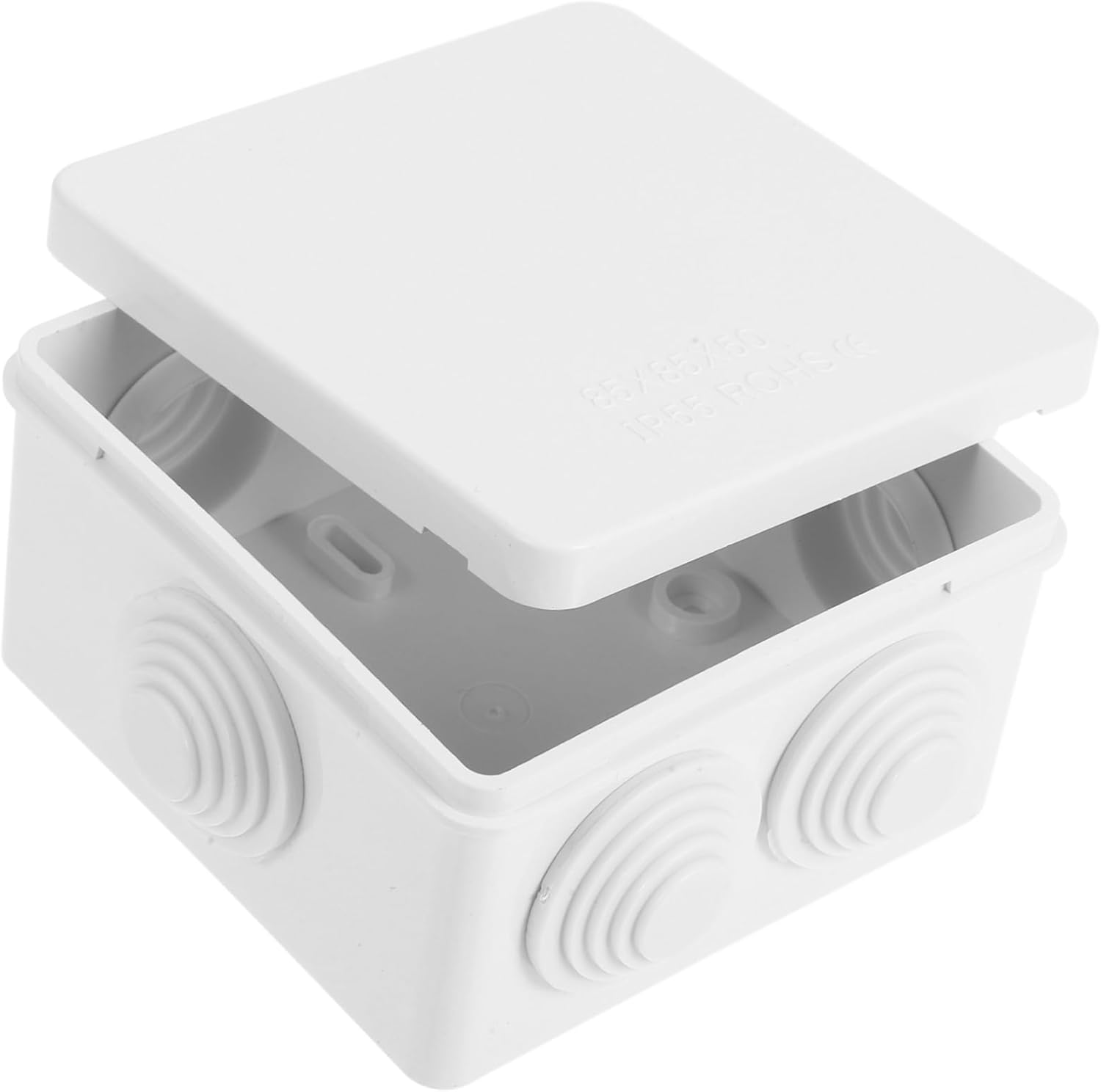 SOLUSTRE Electrical Box Outdoor Weatherproof Junction Box Small Plastic Enclosure for Outdoor Use image number 1