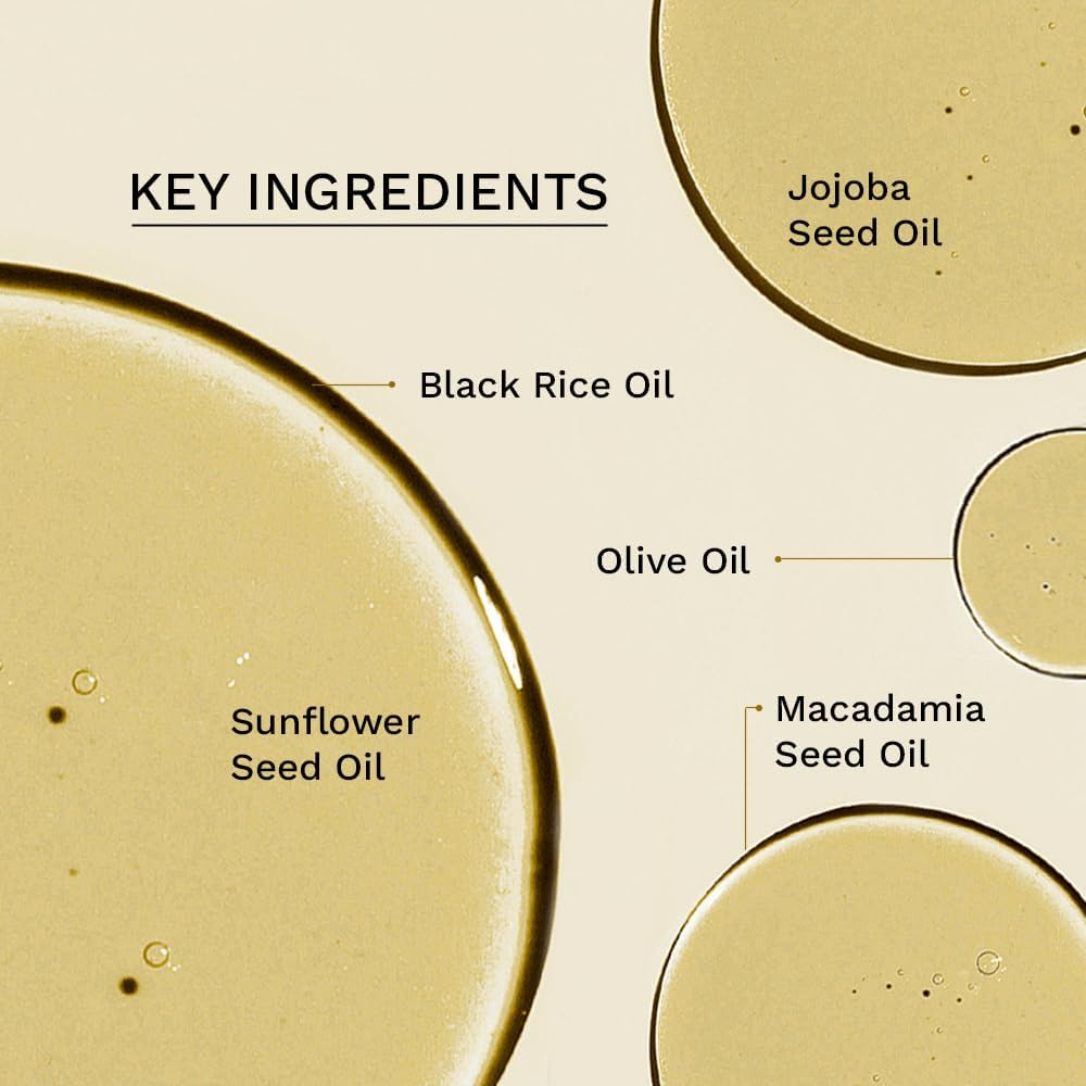 Haruharu Wonder Black Rice Moisture Cleansing Oil, Double Cleansing, Daily Makeup Remover, Pore Oil Cleanser, Korean Skincare, for Sensitive, Non-Comedogenic, 150Ml image number 5