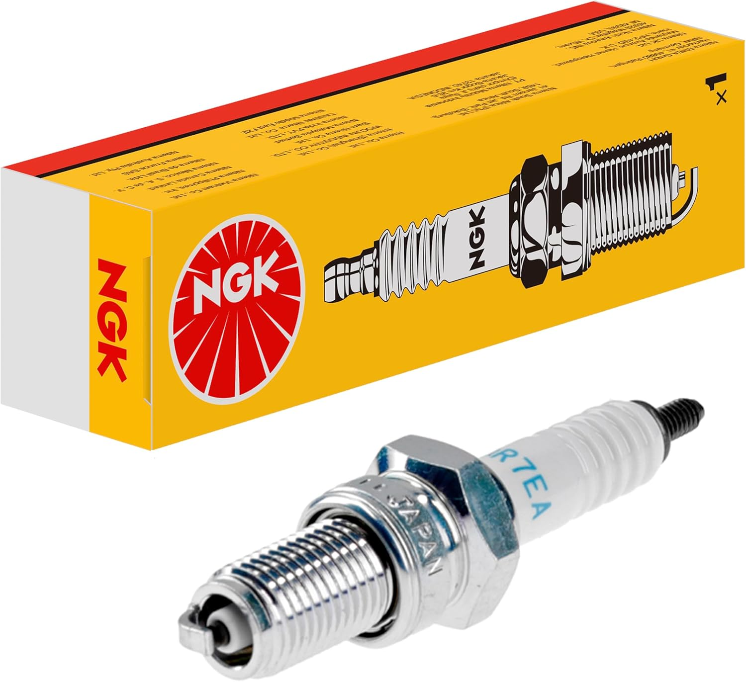 NGK 7839 DR7EA Nickel Spark Plug image number 1