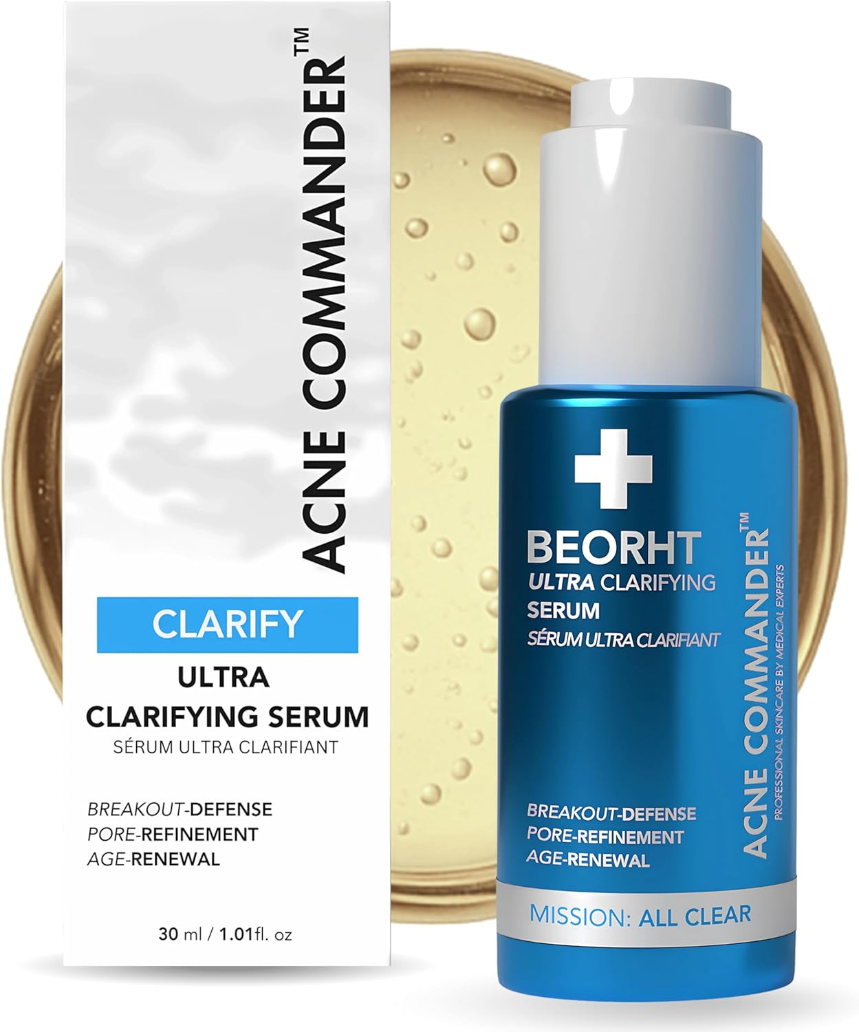 Ultra Clarifying Age-Renewing Serum &ndash; Helps Reduce the Appearance of Blemishes & Marks &ndash; Face Serum for Blemish-Prone Skin &ndash; Smoothing & Anti-Aging Serum &ndash; 1 Fl Oz image number 5