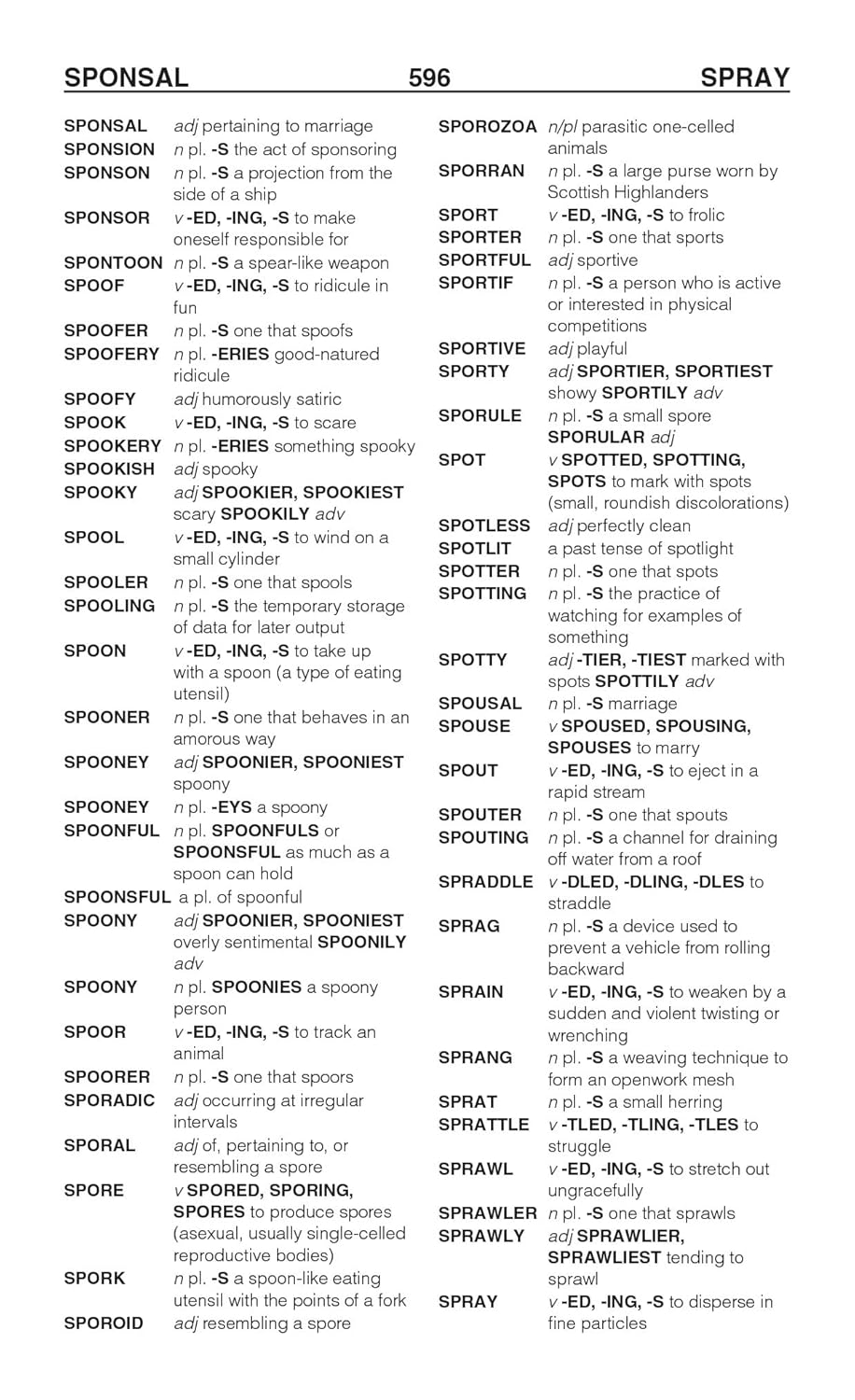 The Official Scrabble(R) Players Dictionary: Seventh Edition image number 5