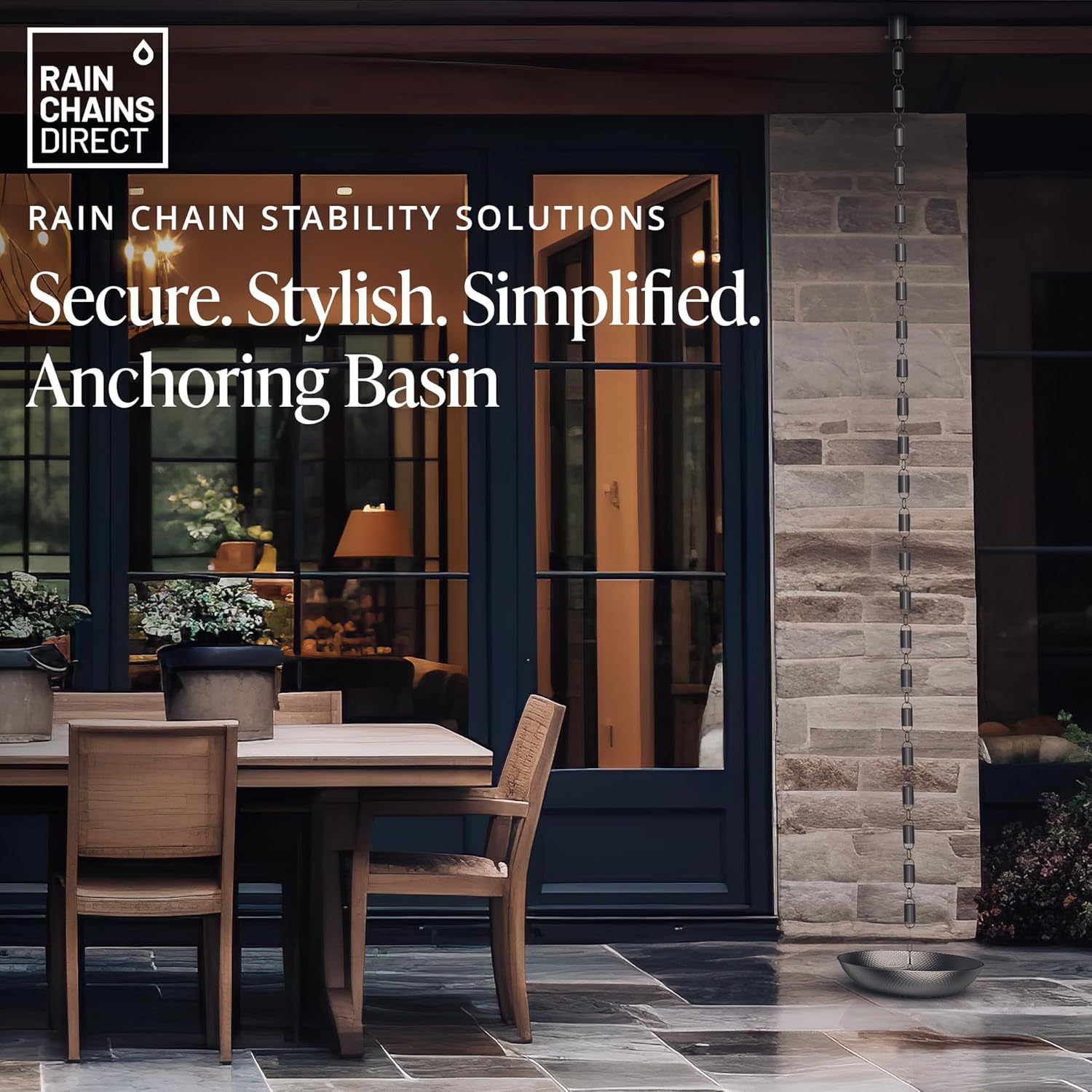 Rain Chains Direct Aluminum Basin image number 5