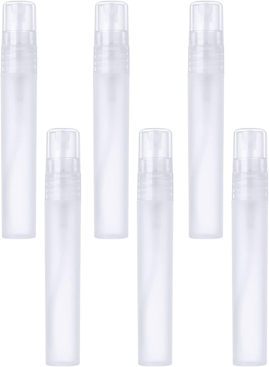 IRYNA 6Pcs Small Spray Bottle 10Ml Spritzer Clear Liquid Containers Mini Portable Mist Empty Spray Bottle Perfume Atomizer Refillable for Personal Beauty Care Cosmetic Makeup image number 5