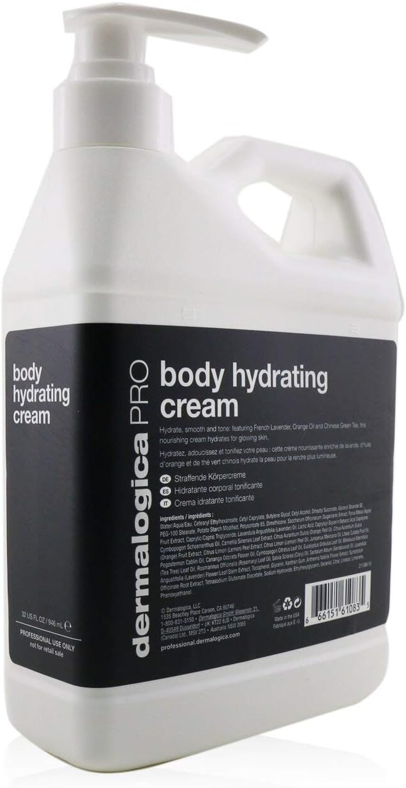 Dermalogica Body Therapy Body Hydrating Cream PRO (Salon Size) 946Ml image number 1