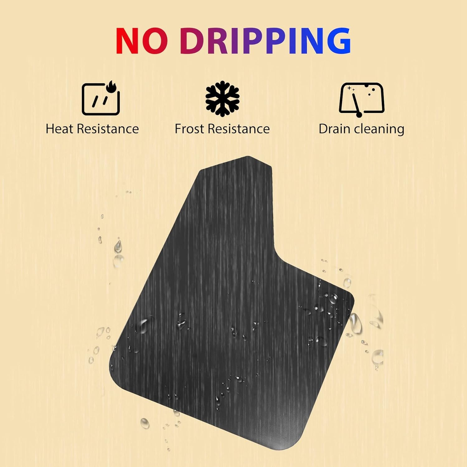 4Pcs Universal Mud Flaps for Car Pickup Van Truck Mudflaps Mudguards Splash Guards with Screw image number 4