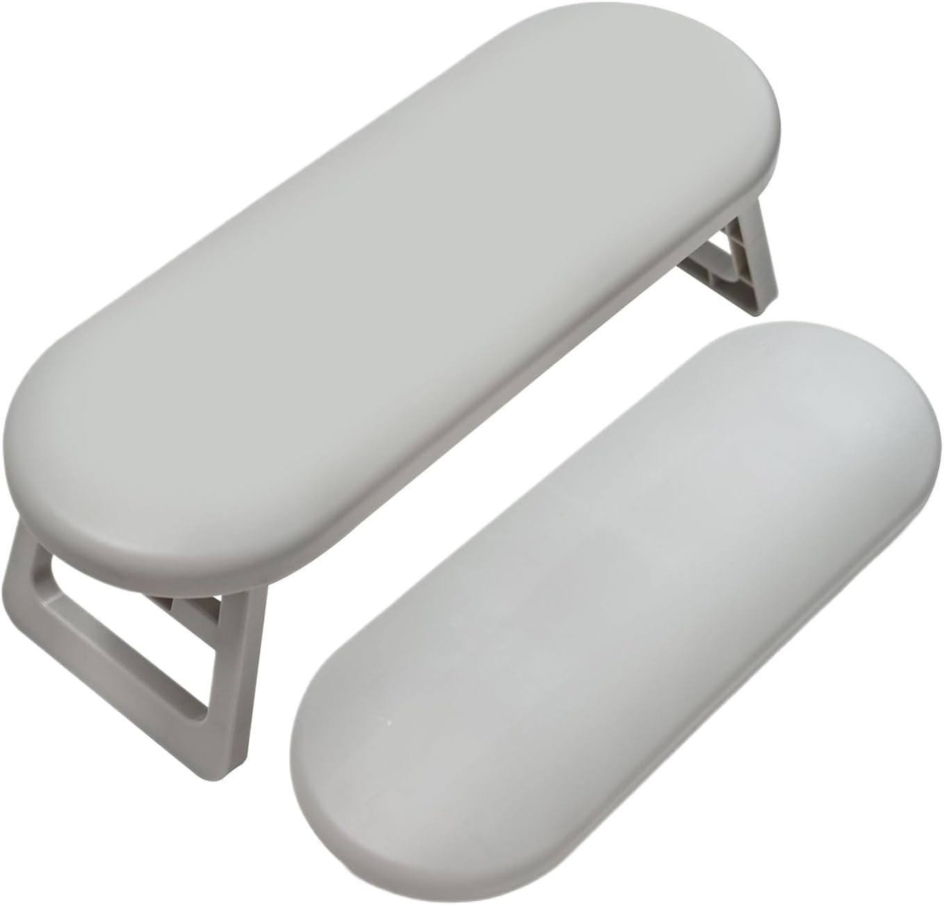 Nail Tech Hand Rest Portable,Non-Slip Arm Cushion for Manicure - Non-Slip Foldable Hand Rest for Professionals Beginners Work Station Salon Manicure Pedicure Outdoors