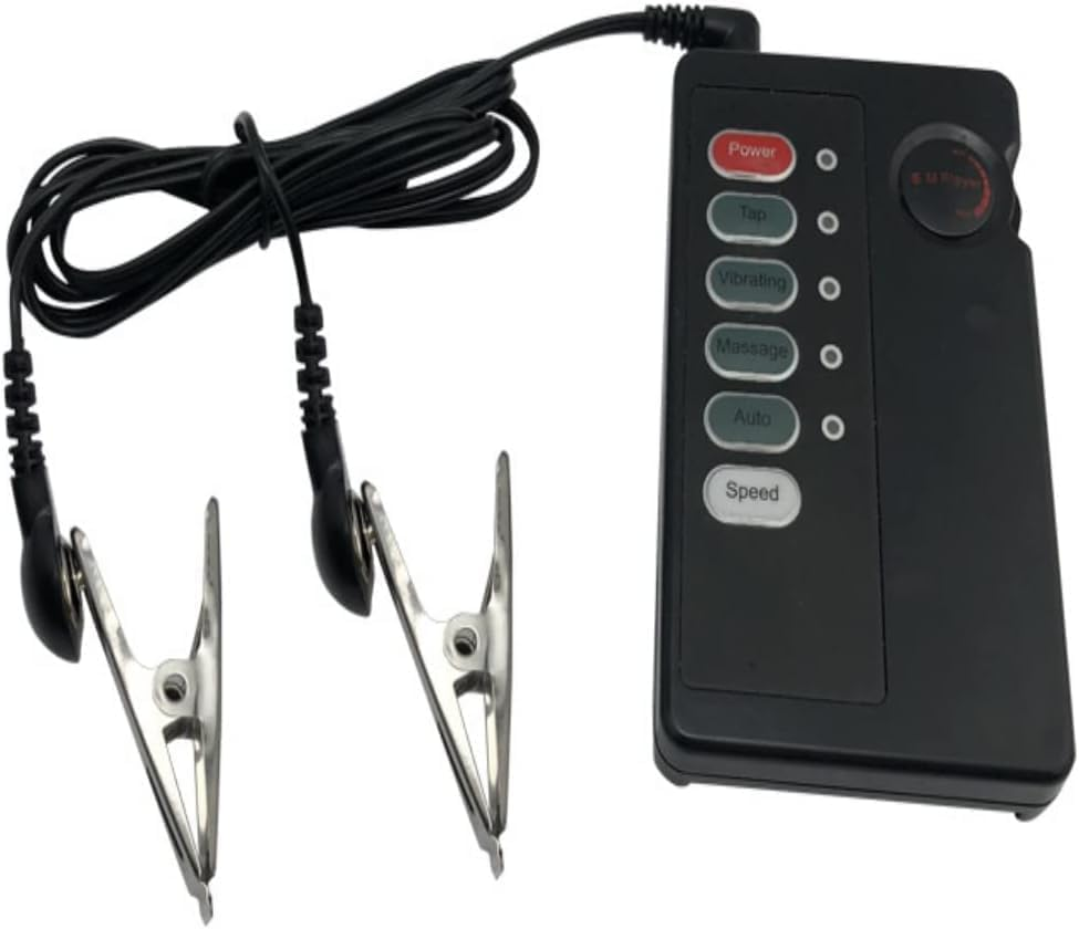 Electric Nipple Clips Shock Nipple Clamps Clip Suitable for Ladies Own Use and Flirting with Couples Nipple Jewelry Non Piercing