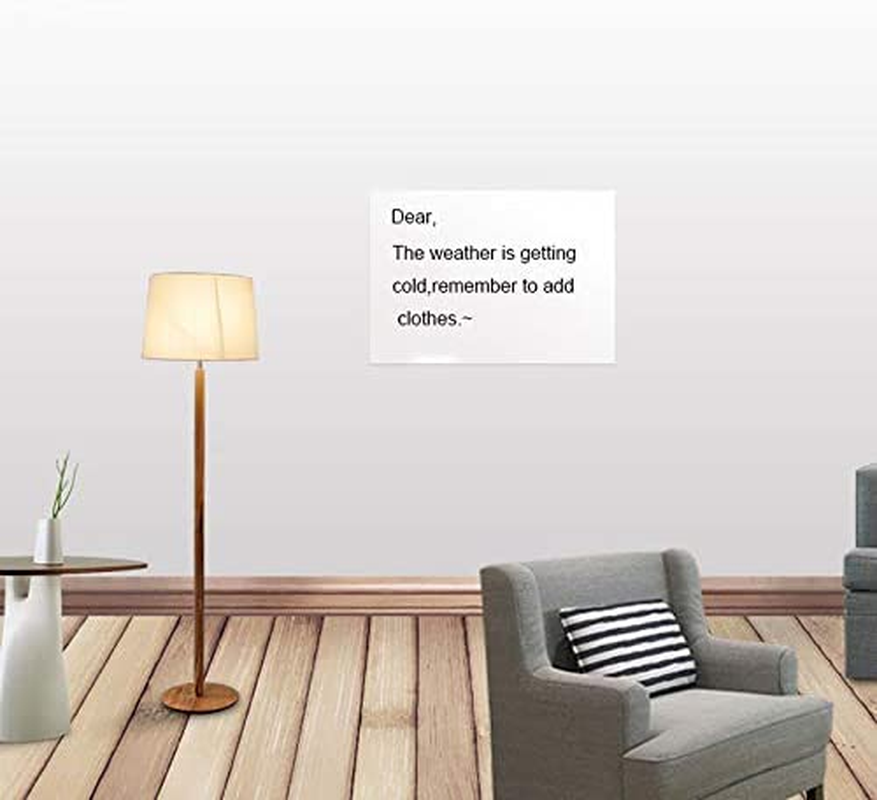 Magic Chart Whiteboard Sticker Self Adhesive Large White Board Paper Wallpaper Magic Sheet Sticky Roll for Wall Paint Planner Decal Film Vinyl Chalkboard for School Office Home image number 2