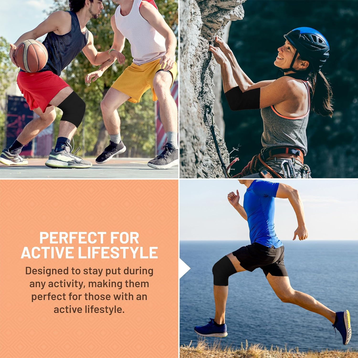 Self-Adherent Cohesive Bandage - Black Medical Wrap - 6 Rolls 2" Wide X 5 Yards Sports Tape for Medical Use, Sports, First Aid and Helps Protect Skin