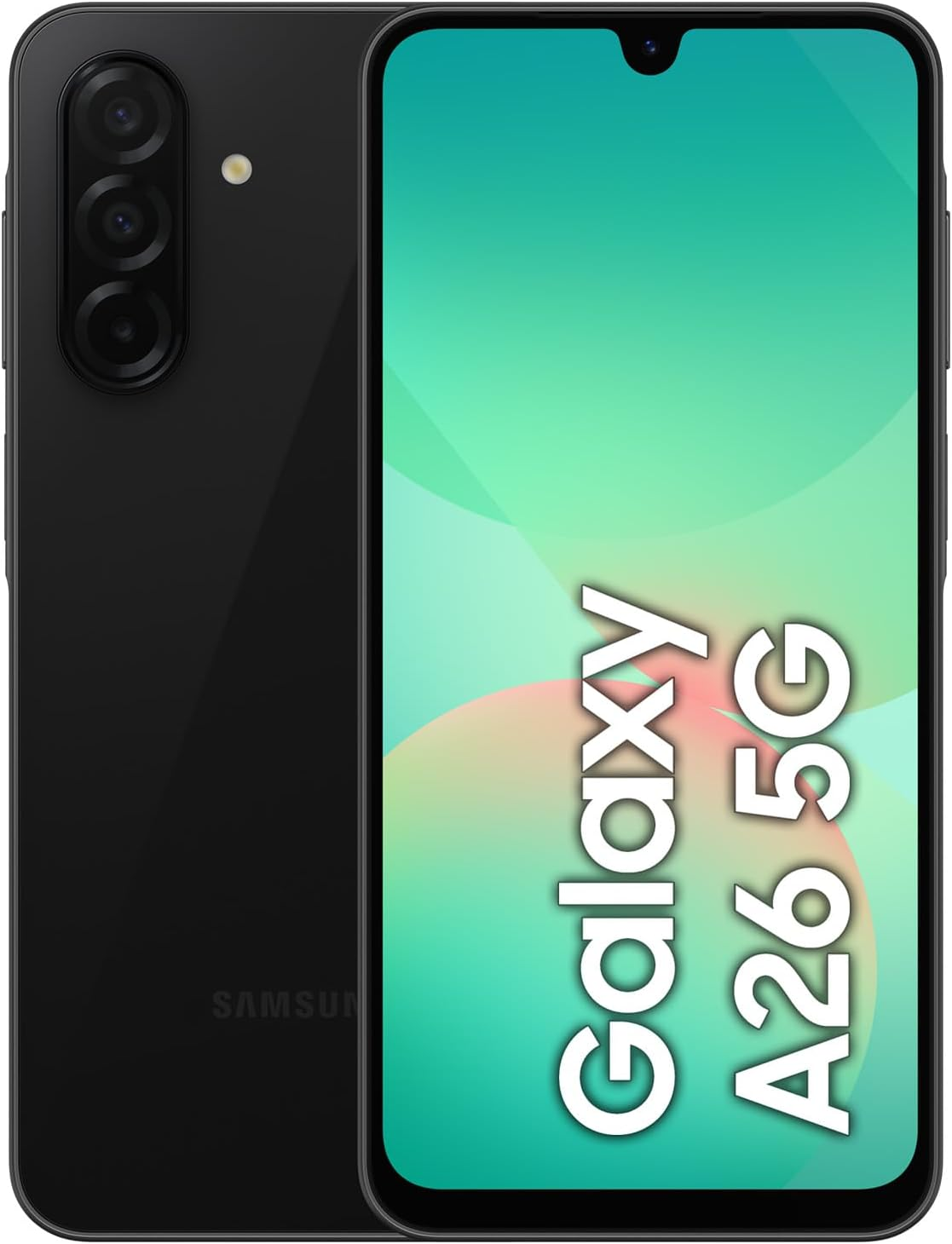 Samsung Galaxy A26 [AU Version] 5G a Series Mobile Phone, Awesome Intelligence, 128GB Storage, 6.7'' Display, Strong Durability, Super Fast Charging, Black