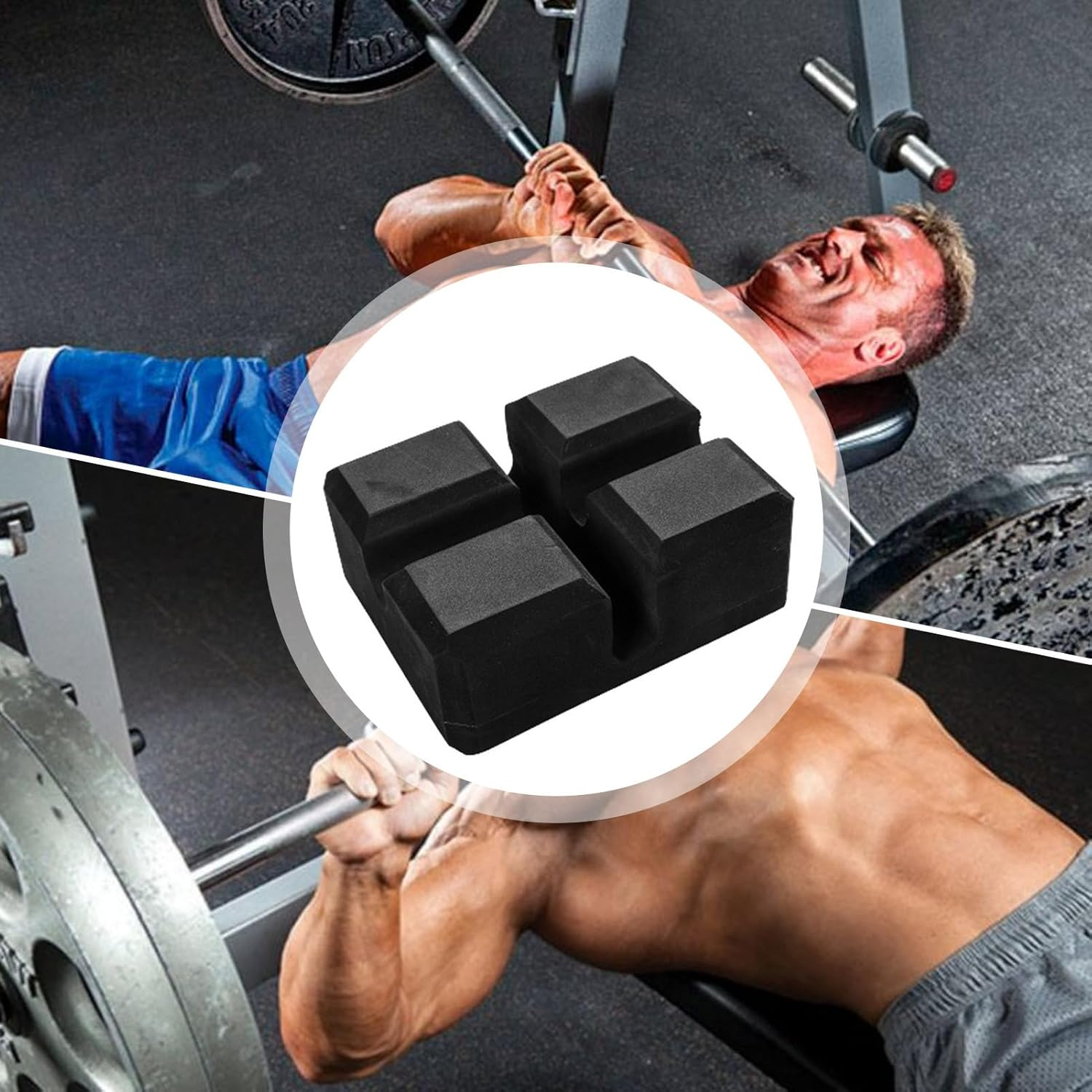 Bench Press Block Board &ndash; Adjustable 2&ndash;5 Press Blocks for Weight Lifting, Chest Upper Body Support | Personal Use Gym Accessory for Strength Training Bench Exercise Home and Professional Workouts image number 5