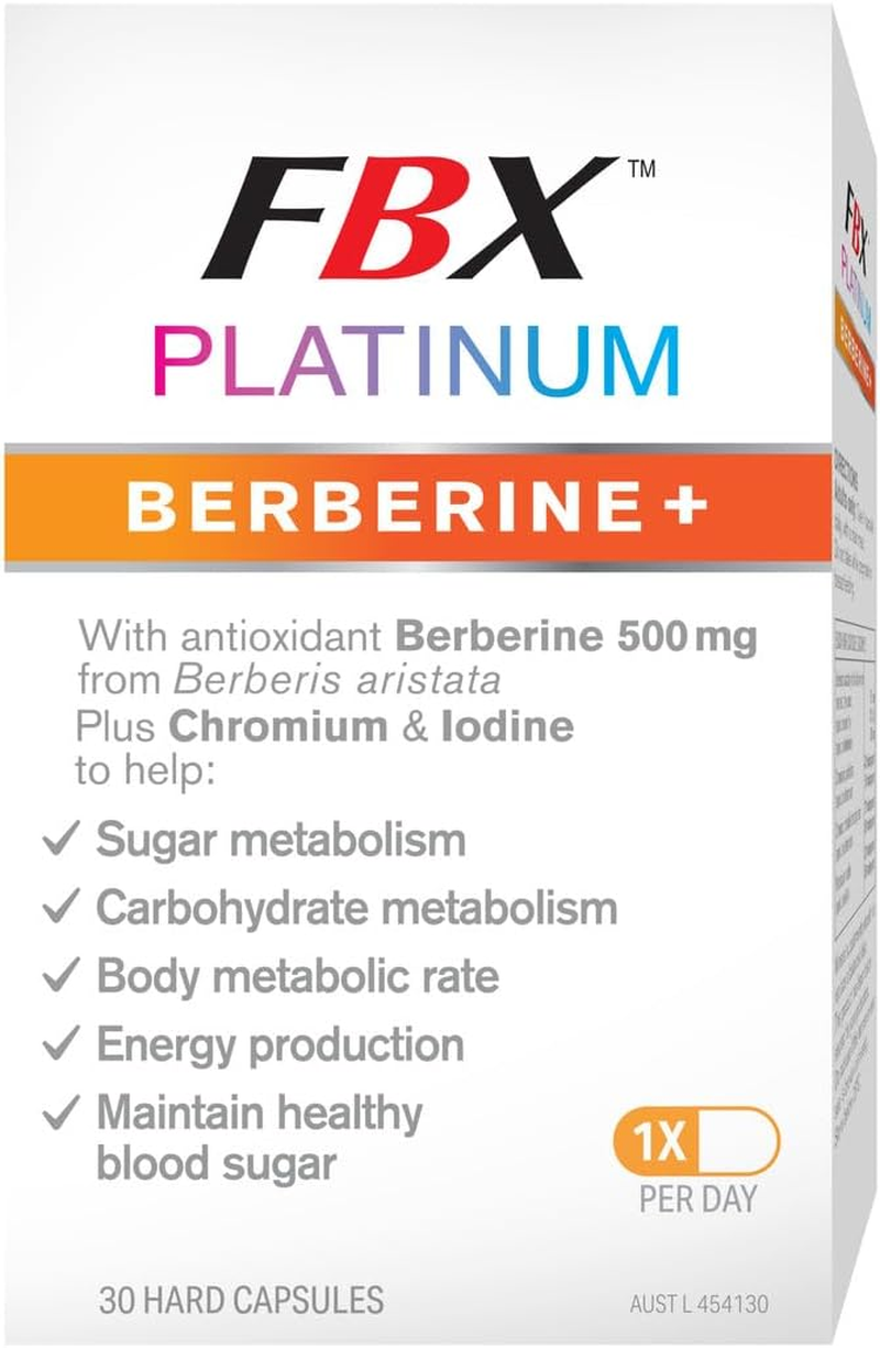 Naturopathica FBX Platinum Berberine Supplement 30 Capsules image number 2