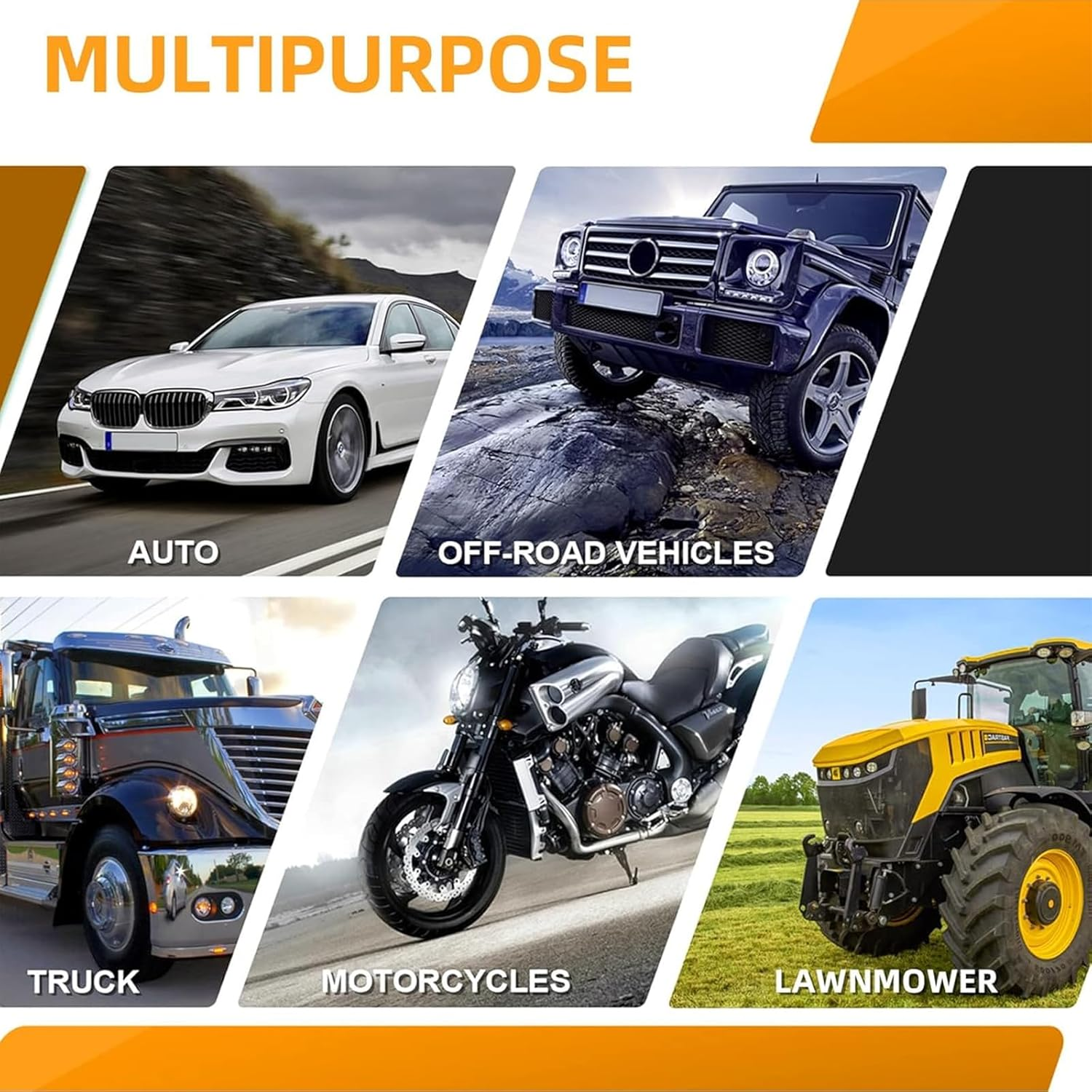 8Pack Tyre Repair Kit,Tyre Puncture Repair Kit with T-Shaped Handle, Suitable for Cars, Trucks, Motorcycles, Recreational Vehicles and Tractors image number 4