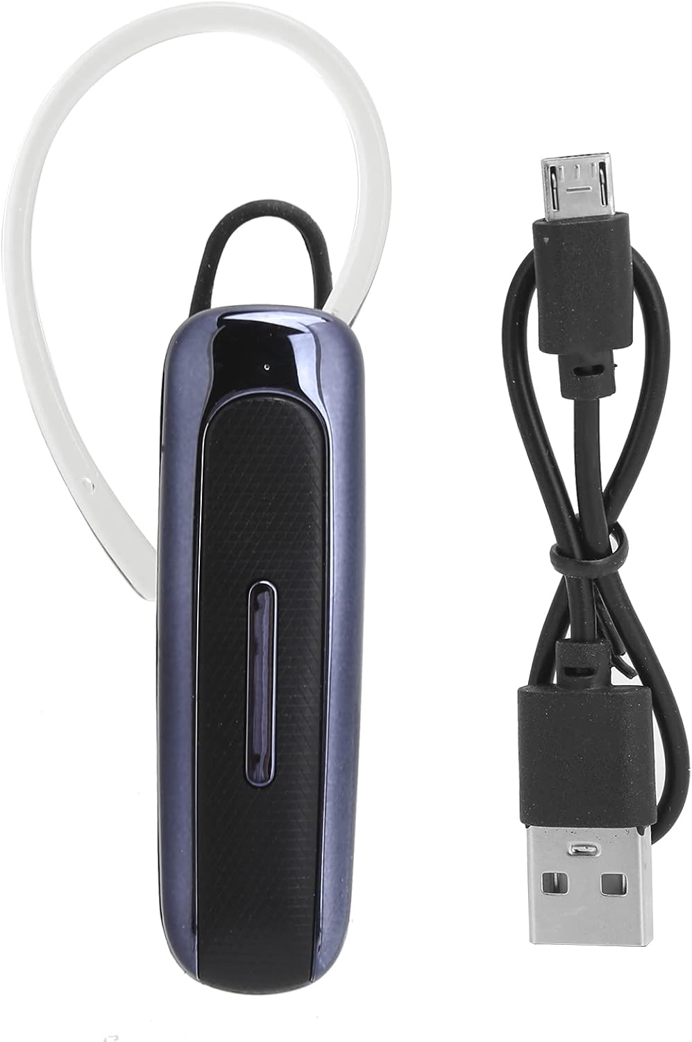 Ciciglow Bluetooth Headset, Wireless In-Ear Earphones, Ultralight Hands-Free Headphones with Noise Isolation for Business/Office/Driving, Standby 50 Hours (Dark Blue) image number 6