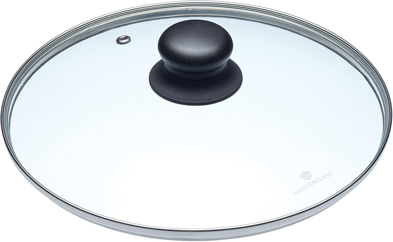 Kitchencraft Masterclass Glass Lid 20 Cm, Universal Designed for All 20 Cm (8 Inch) Cooking Pots and Frying Pans image number 4